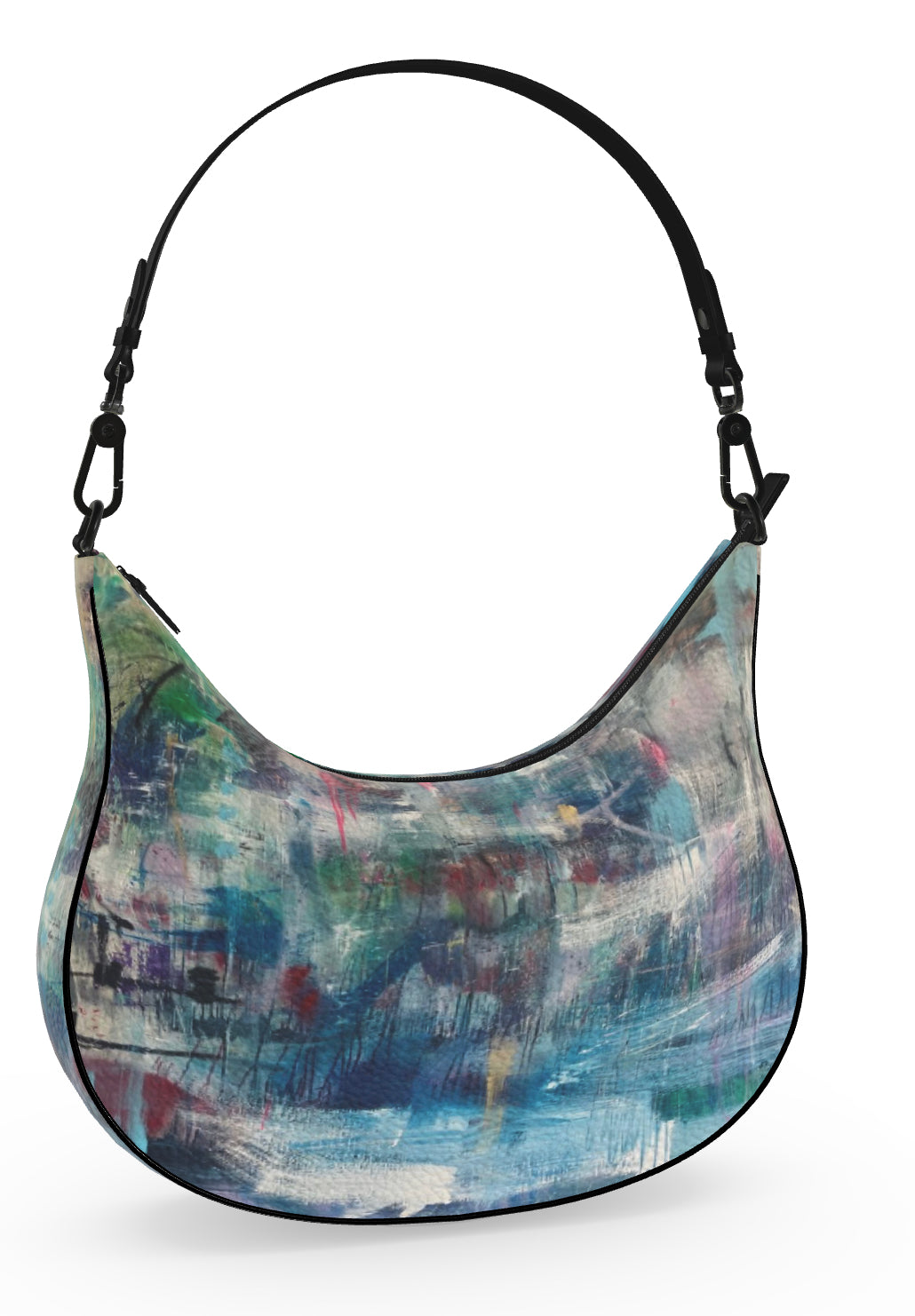 Love Actually Curve Leather Hobo Bag